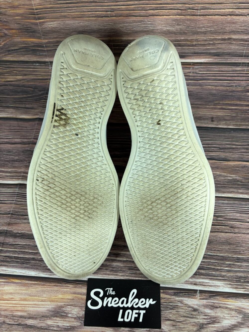 Cole Haan Grand Crosscourt Modern Perforated Gray Lace Up Shoes Size 10 - Picture 6 of 8